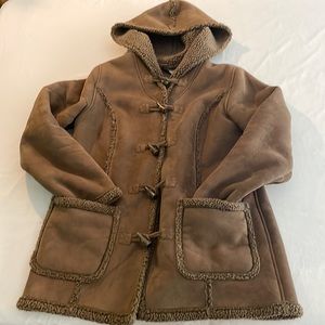L.L. Bean WOMENS FAUX SUEDE JACKET!!